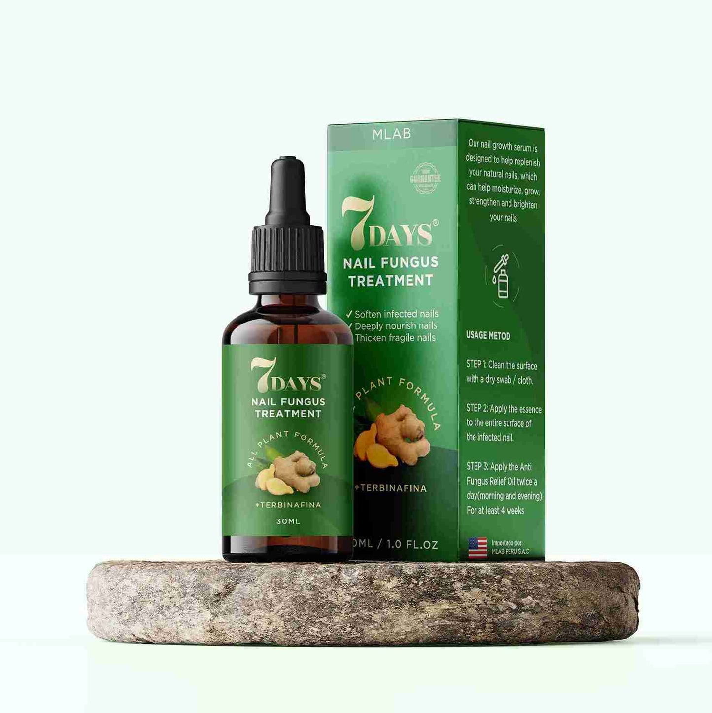7DAYSNAIL- Defensa Total Serum anti hongos para Uñas y Pies MLAB